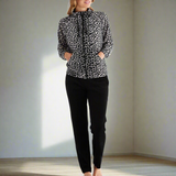 Damella Leopard Print PJ Set