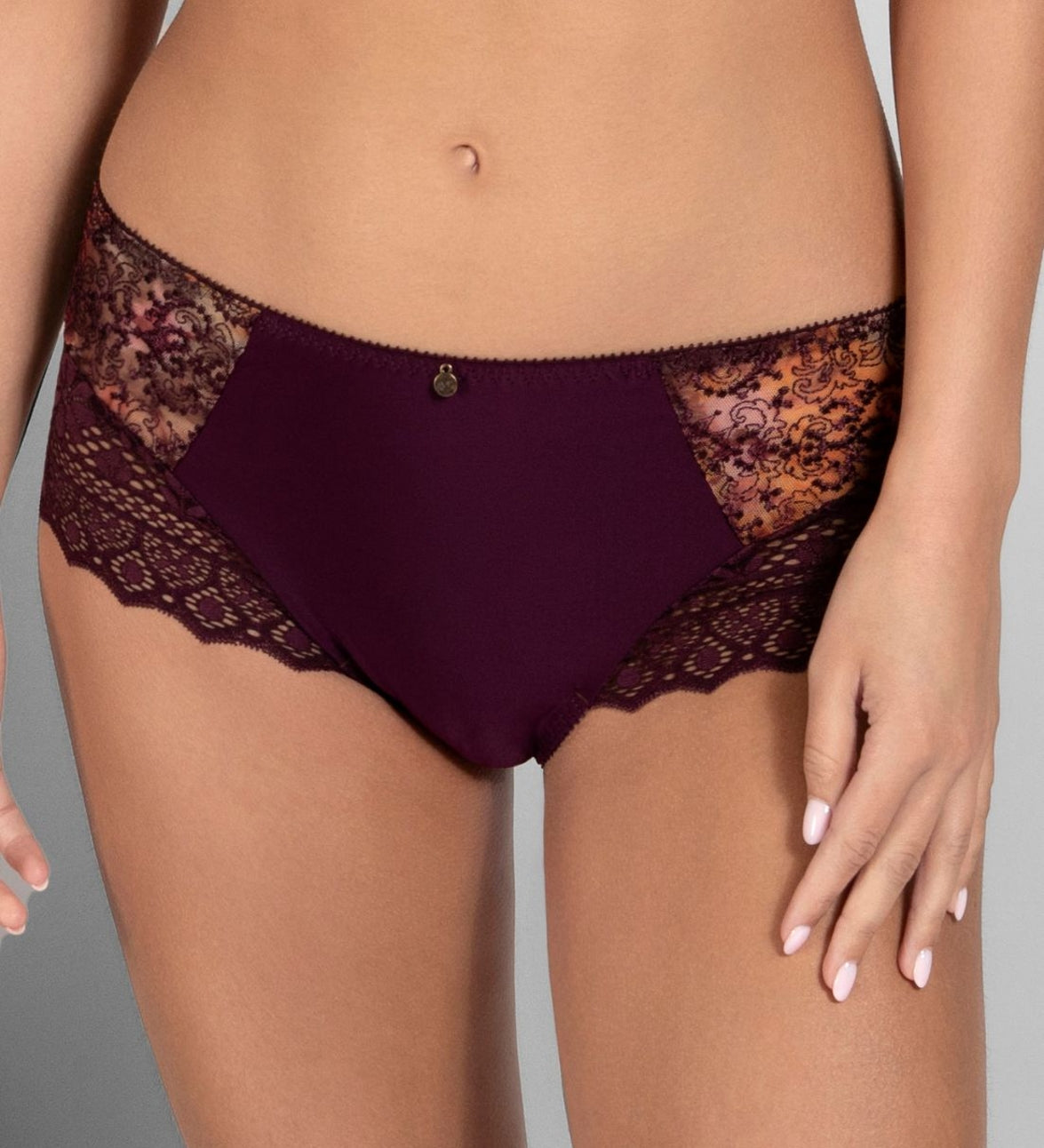 Empreinte Cassiopee Full Brief Bleu Tendre, Dragee, Henne & Grenat