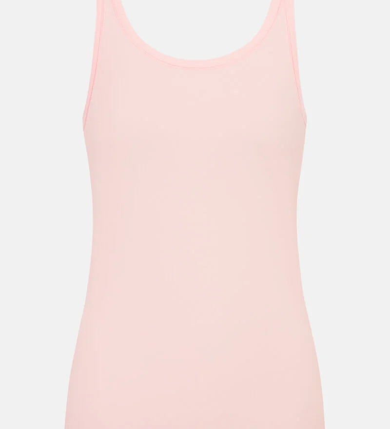 Mey Serie Modal Pure Colour Pink Top