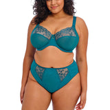 Elomi Zarla Stretch Banded Bra in Ocean Depths