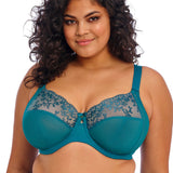 Elomi Zarla Stretch Banded Bra in Ocean Depths