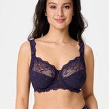 Lingadore Daily Lace Full Cup Wire Bra in Grape