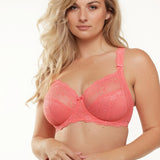 Lingadore Daily Lace Full Cup Bra in Spiced Coral