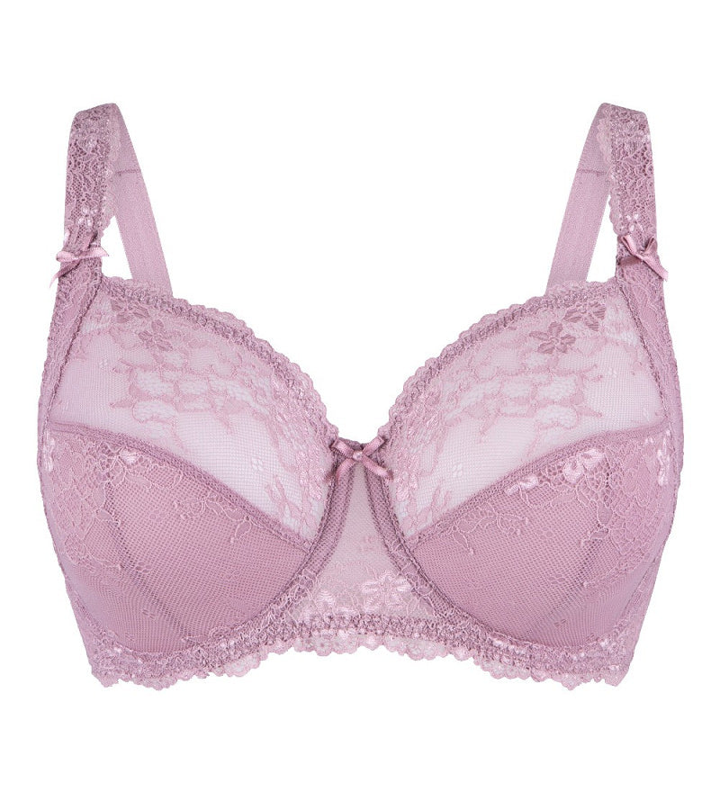 Lingadore Daily Lace Full Cup Bra in Mauve Shadow