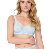 Lingadore Daily Lace Full Cup Bra in Pastel Blue