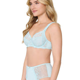 Lingadore Daily Lace Full Cup Bra in Pastel Blue