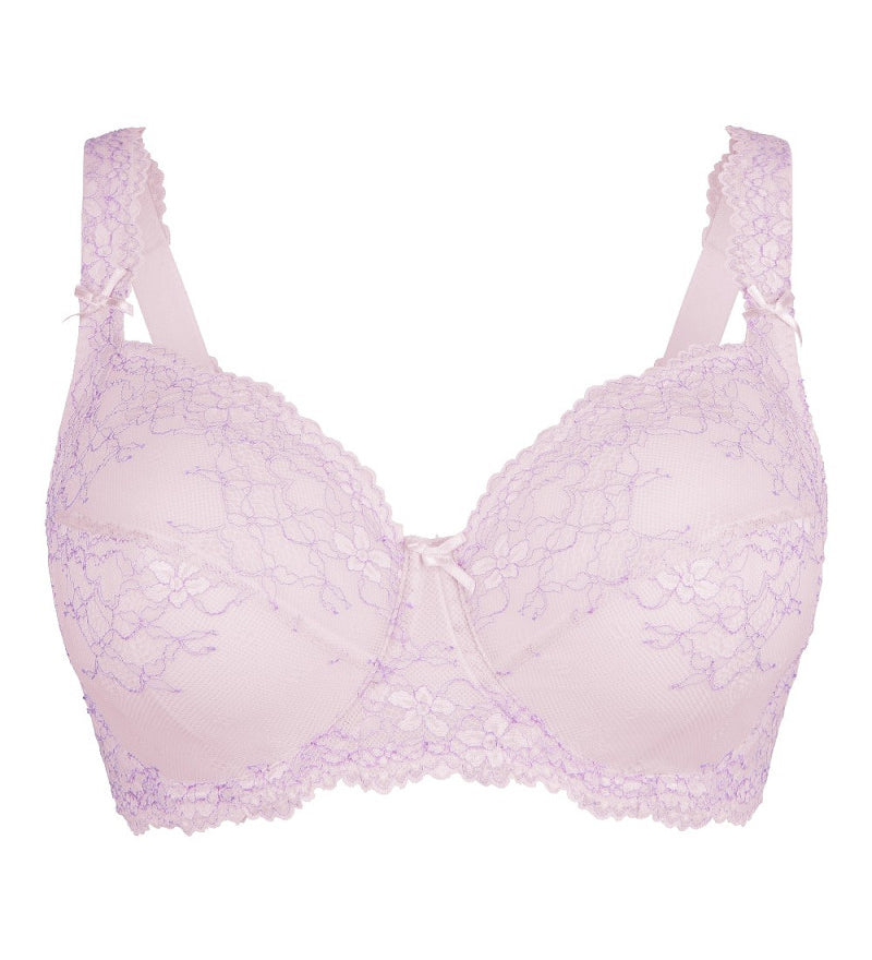 Lingadore Daily Lace Full Cup Bra in Barely Pink