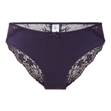 Lingadore Daily Lace Brief with Lace Back in Grape