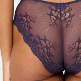Lingadore Daily Lace Brief with Lace Back in Grape