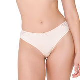 Lingadore Daily Lace Brief with Lace Back in Apricot Multi