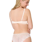 Lingadore Daily Lace Brief with Lace Back in Apricot Multi