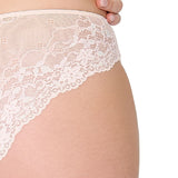 Lingadore Daily Lace Brief with Lace Back in Apricot Multi