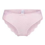 Lingadore Daily Lace Brief with Lace Back in Barely Pink