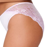 Lingadore Daily Lace Brief with Lace Back in Barely Pink