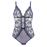 Simone Perele Passion Bodysuit in Midnight