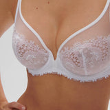 Simone Perele Wish Plunge Bra in Natural