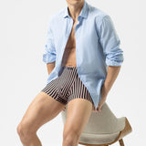 Mey Mens Forward Stripes Series Boxer Shorts