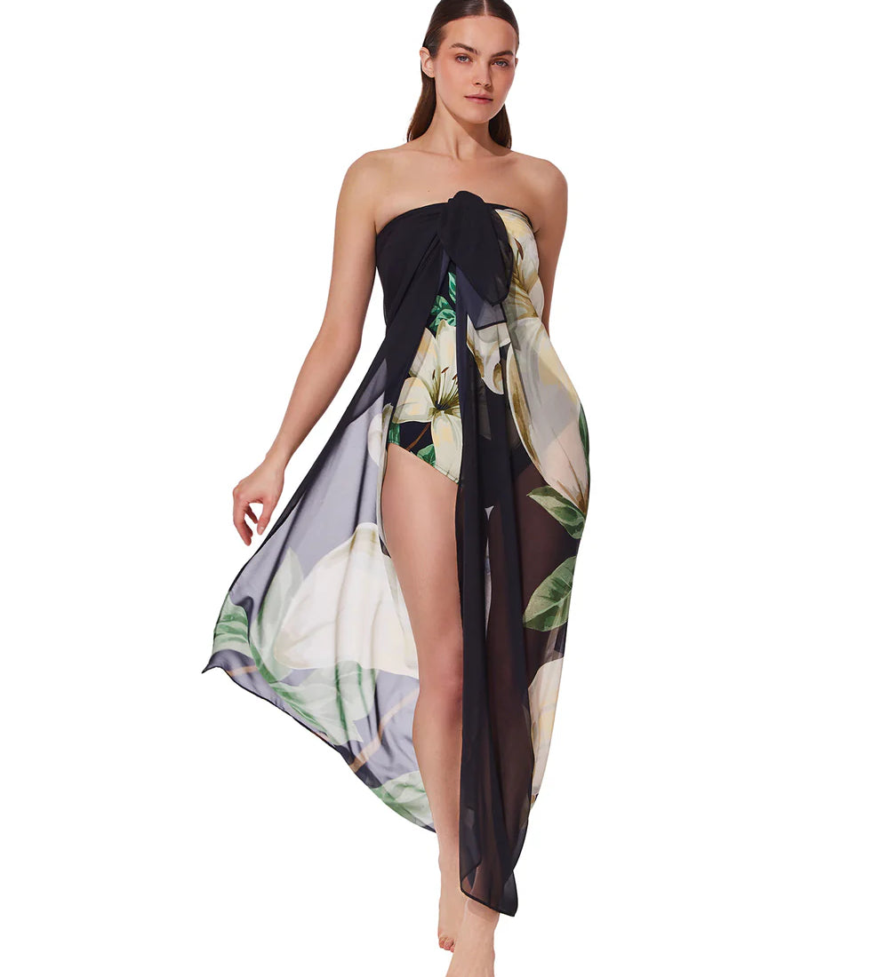 Gottex Yuri Flower Pareo