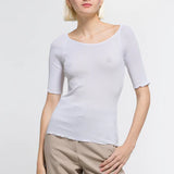 Oscalito Cotton Half Sleeve Ribbed Cotton Shirt