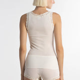 Oscalito Silk and Wool Vest Top