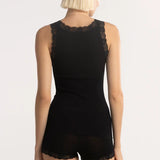 Oscalito Silk and Wool Vest Top