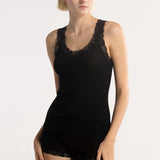 Oscalito Silk and Wool Vest Top