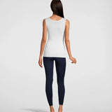 Oscalito Silk and Wool Sleeveless Vest with Scoop Neck