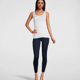 Oscalito Silk and Wool Sleeveless Vest with Scoop Neck