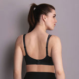 Anita Active Sports Bra in Anthracite, Atlantic, Orinoco & Flower Vibes