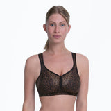 Anita Active Sports Bra in Gold Cat