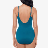 Miraclesuit Swimwear Must Haves Oceanus Swimsuit in Mulberry or Aegean