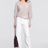 Oscalito V-Neck Pullover in Alpaca