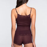 Oscalito V Neck Camisole Top Wool/Silk