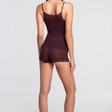 Oscalito V Neck Camisole Top Wool/Silk