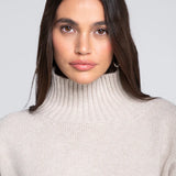 Oscalito Long Sleeved Mock Neck Wool Shirt