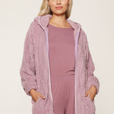 Lingadore Fluffy Wrap in Mauve Shadow
