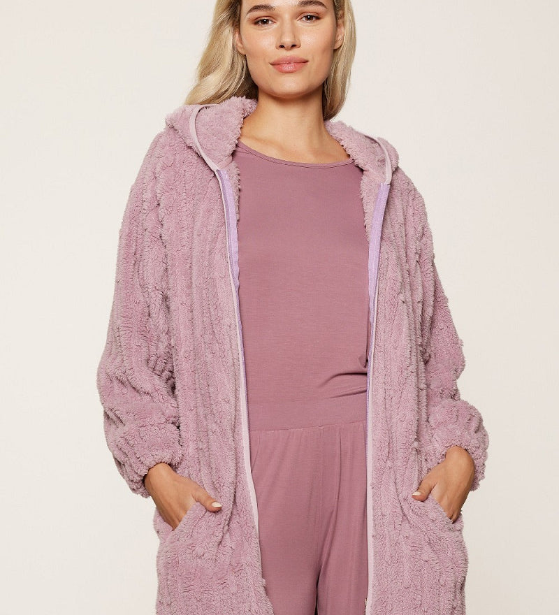 Lingadore Fluffy Wrap in Mauve Shadow