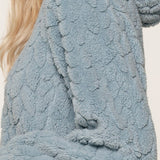 Lingadore Fluffy Wrap in Arona Blue
