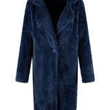 Lingadore Fluffy Robe in Dark Denim