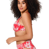 Lingadore Bikini Brief in Leaf Stripe Print