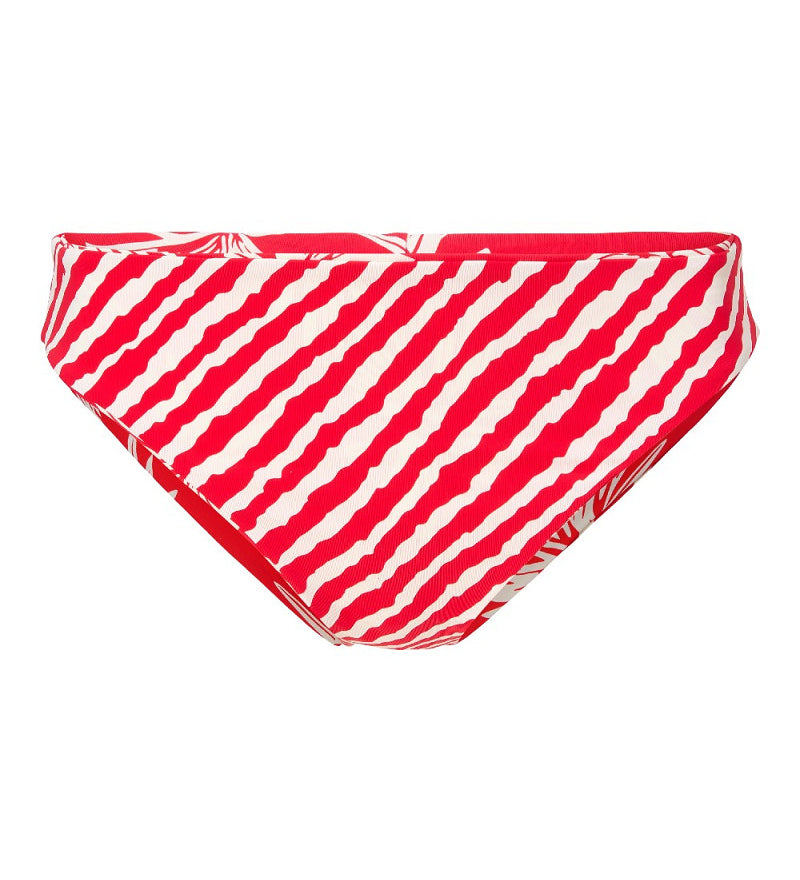 Lingadore Bikini Brief Reversible in Leaf Stripe Print