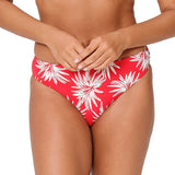 Lingadore Bikini Brief Reversible in Leaf Stripe Print