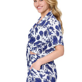 Lingadore Shorts and Top Set  in Blue/White Print