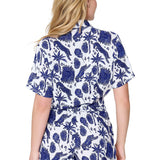 Lingadore Shorts and Top Set  in Blue/White Print