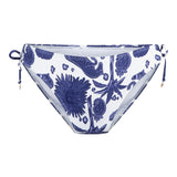 Lingadore Tie-Side Bikini Brief in Blue/White Print