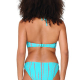 Lingadore Triangle Bikini Set in Turquoise Tie Dye
