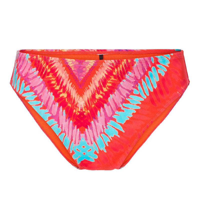Lingadore High Leg Bikini Brief in Coral Print
