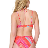Lingadore Bikini Shorty in Coral Print