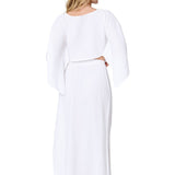 Lingadore Top & Long Skirt Set in Eucalyptus or White