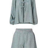 Lingadore Shorts and Top Set in Eucalyptus or White